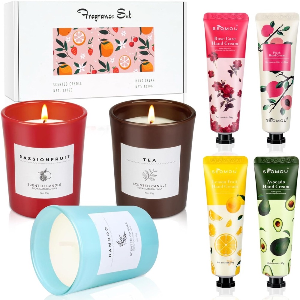 Seomou Hand Cream & Candle Set - NWT 🧴🕯️